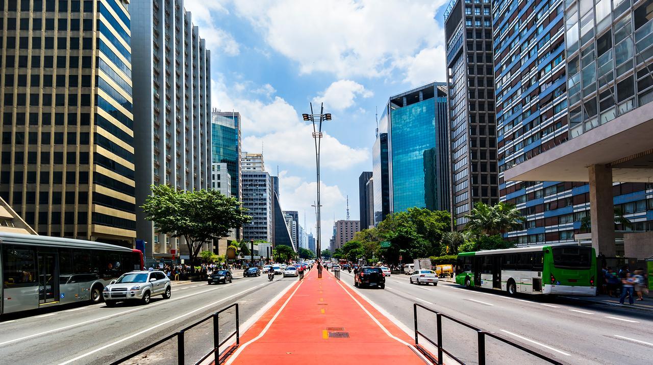 Flat 2 Quartos, Novo, Na Avenida Paulista Сао Паоло Екстериор снимка